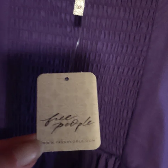 Free People Electric Grape Dress XS - Picture 3 of 6